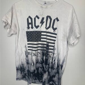 AC/DC Graphic T-Shirt - Black & White